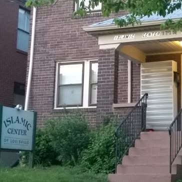 Islamic Center of Louisville — building and lawn sign at 1715 S 4th St